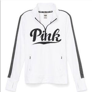 Pink fleece quarter zip!